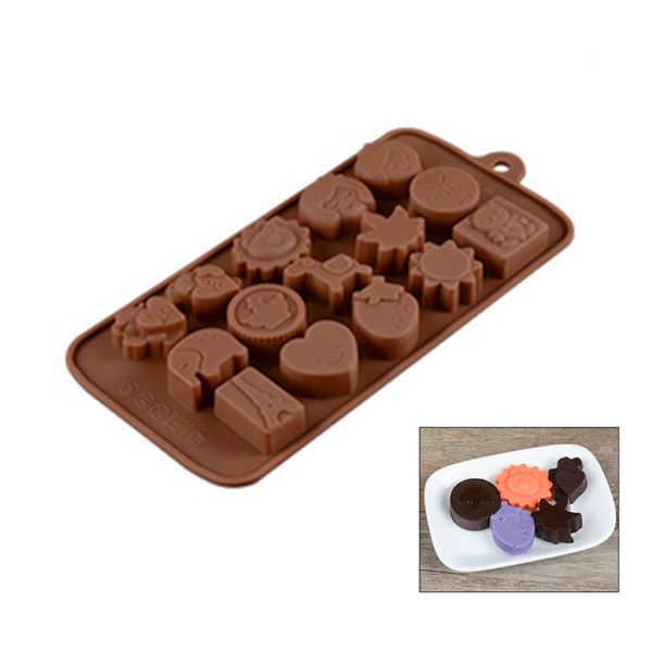 Molde Silicona Chocolate Variado | Ango
